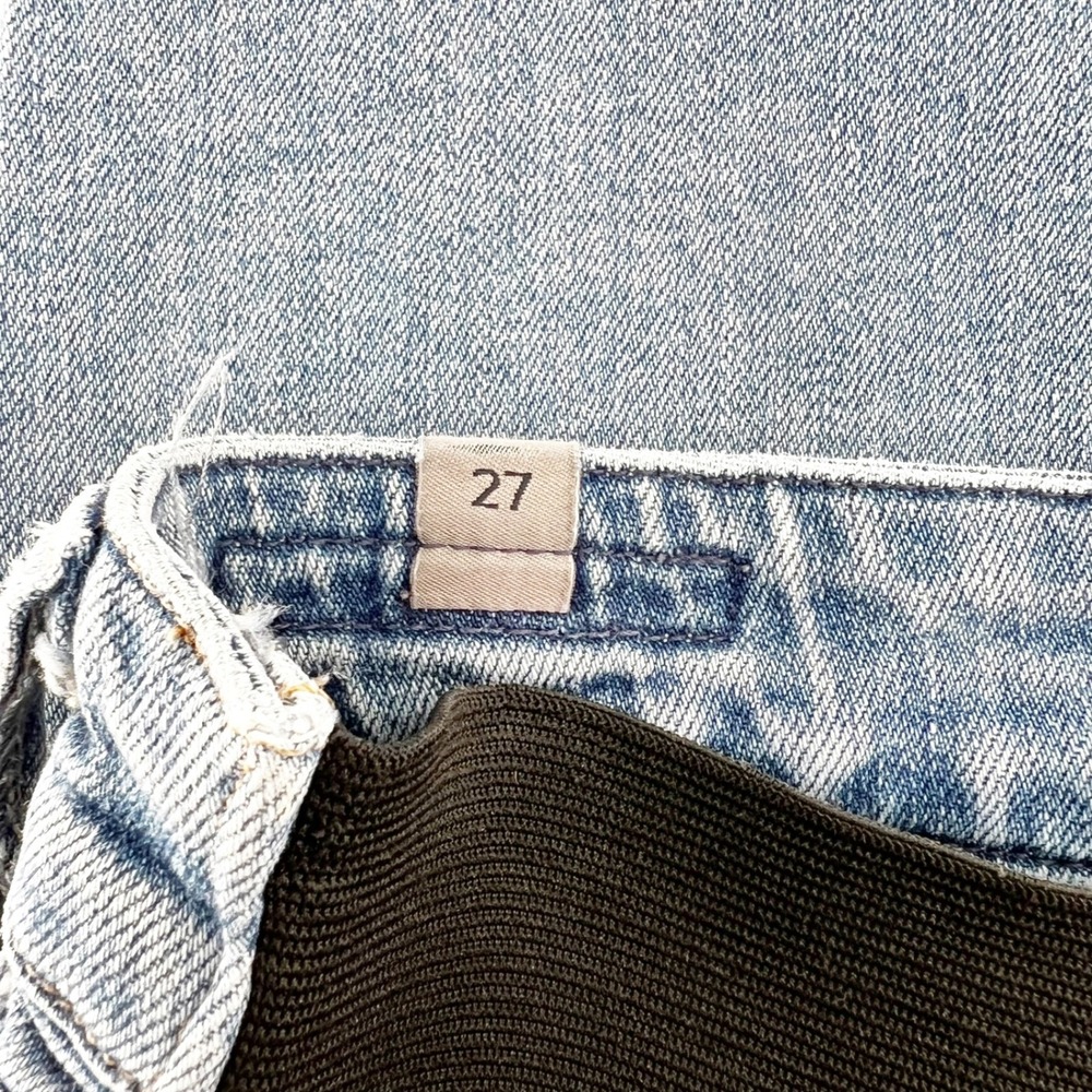 Citizens of Humanity Racer Low Rise Skinny Maternity Jeans Light Wash Size 27 - Picture 7 of 8